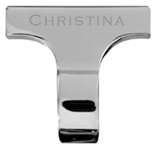 16 mm T-Bar-Set aus Stahl aus der Serie Collect von Christina Design London